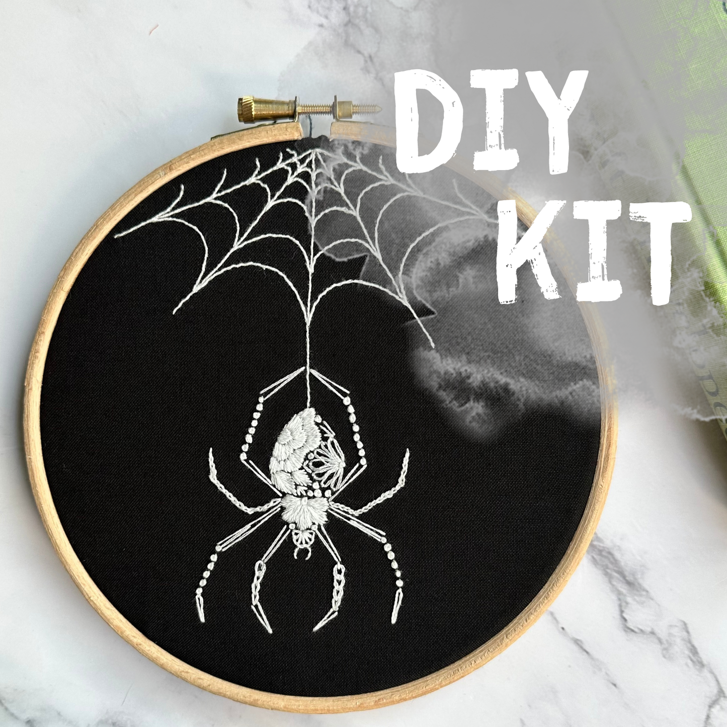Nest Embirdery - Orb Weaver Embroidery Kit