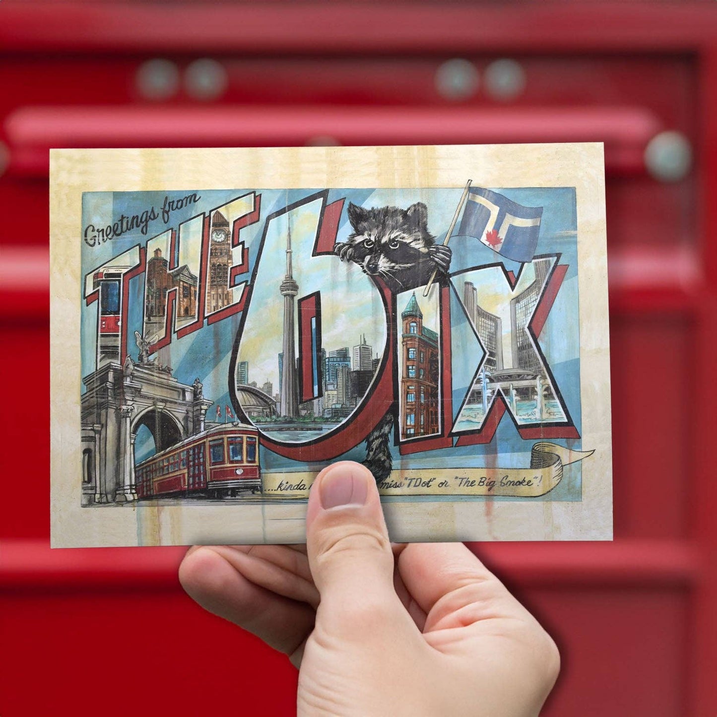 The 6ix Toronto Postcard 7" X 5"