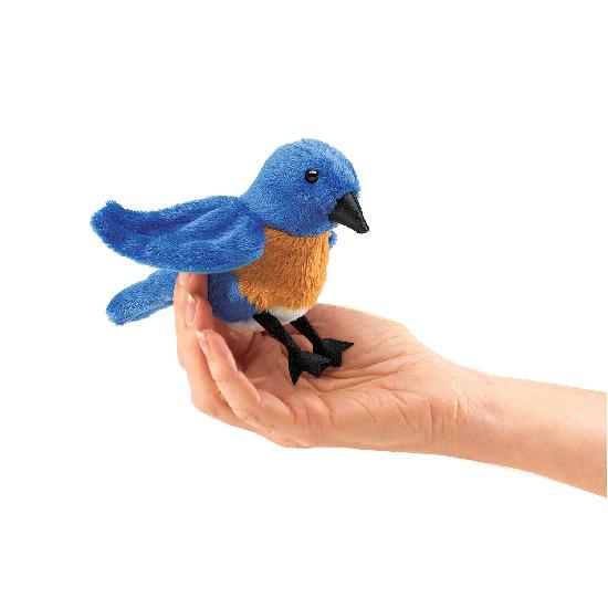 Mini Bluebird Finger Puppet