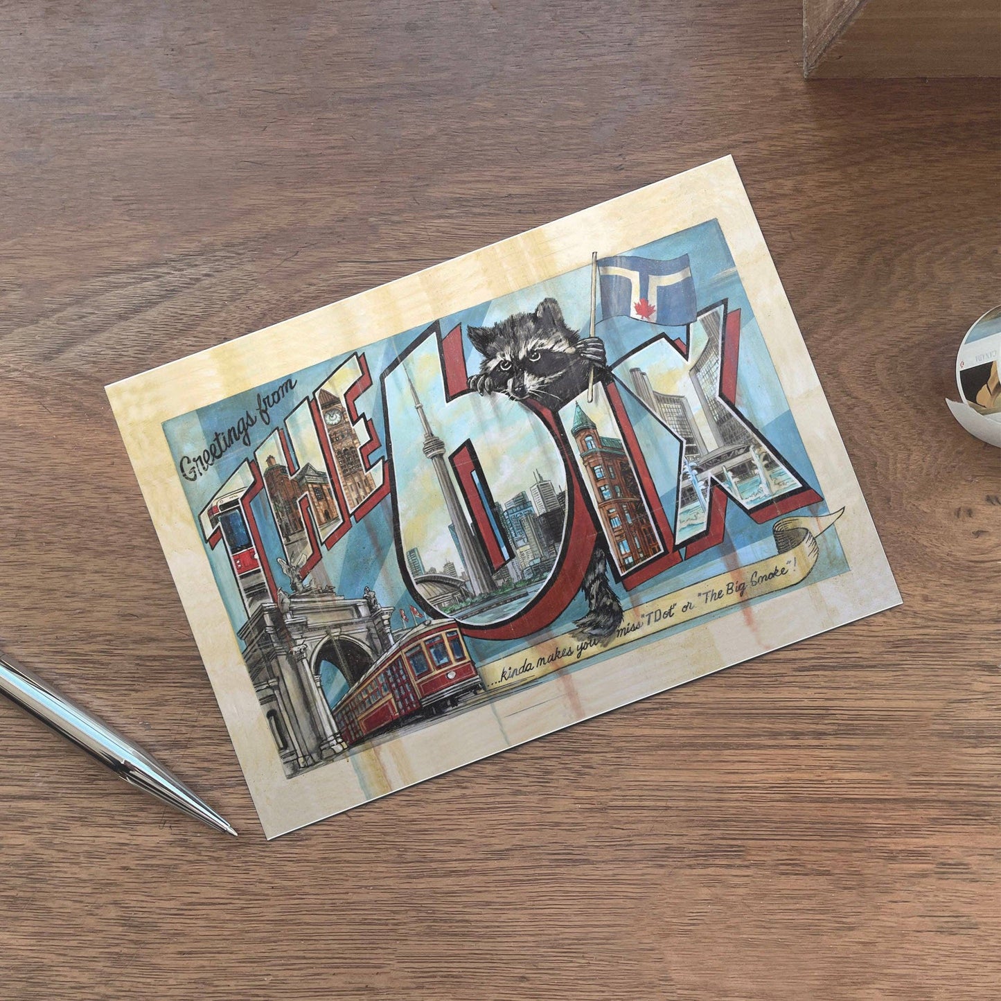 The 6ix Toronto Postcard 7" X 5"