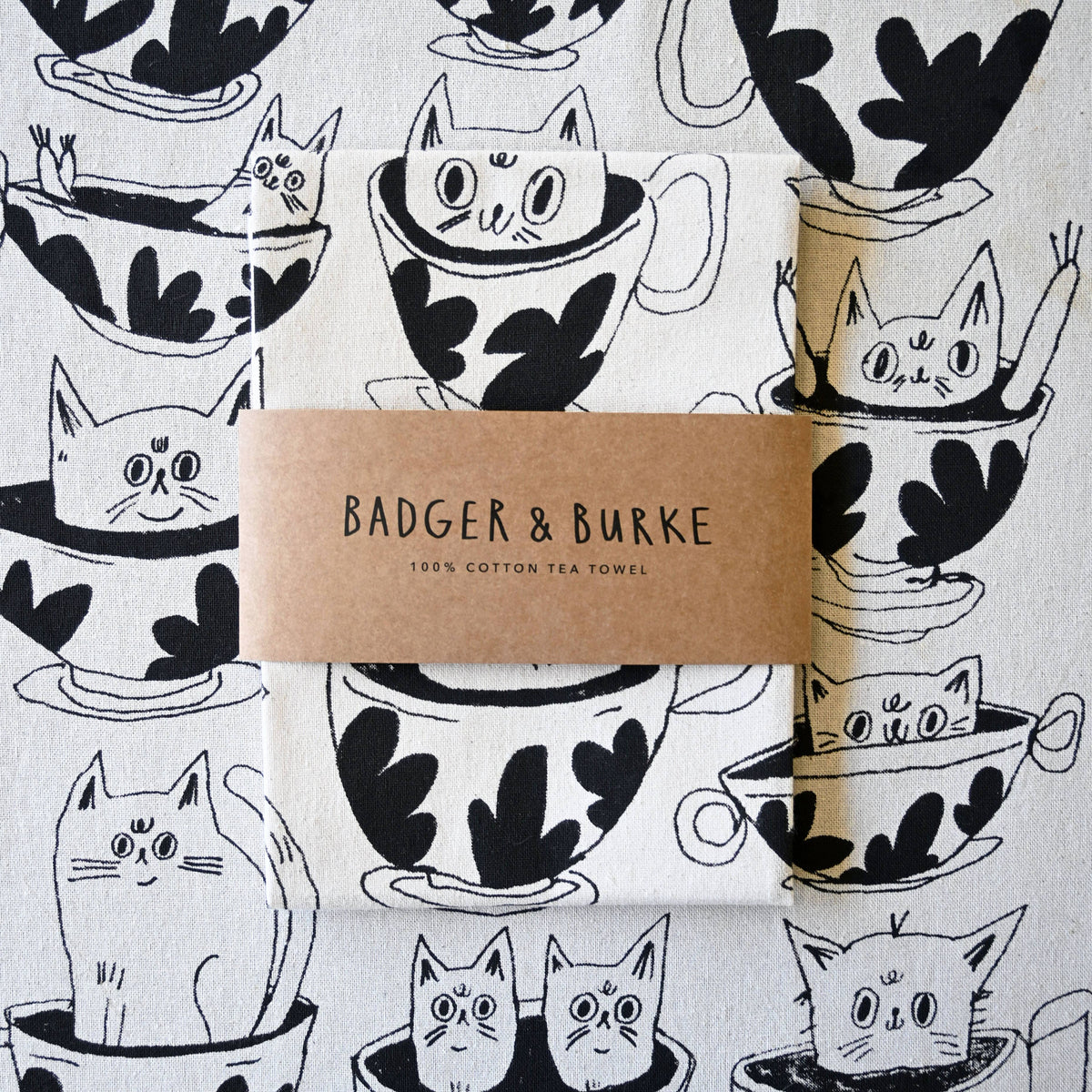 Badger & Burke - Tea Time Tea Towel