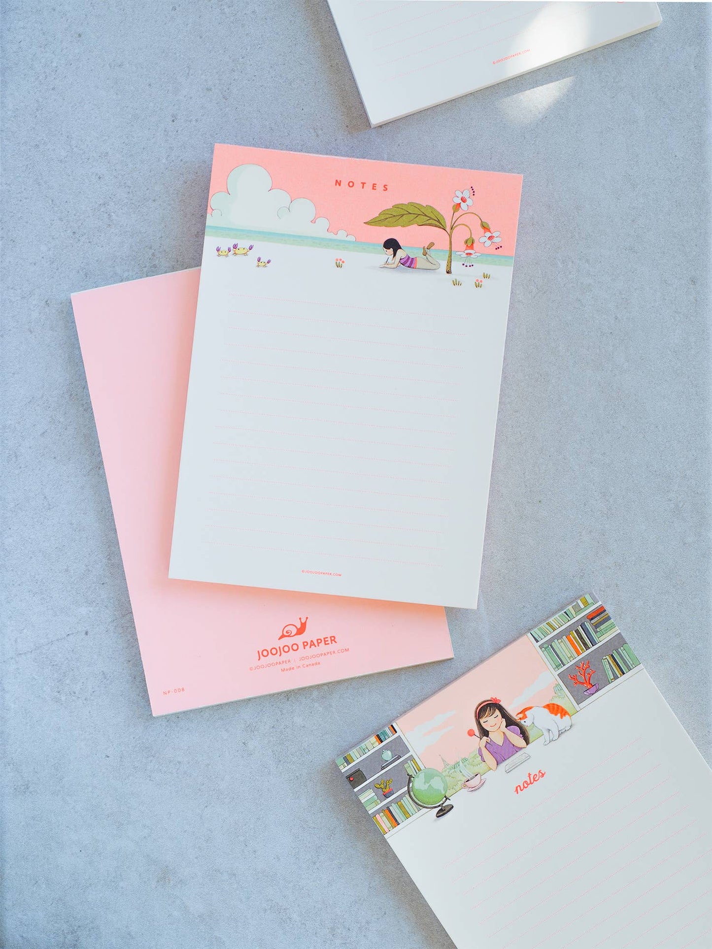 JooJoo Paper - Grocery List Notepad - Bright Tomatoes - Market Pad