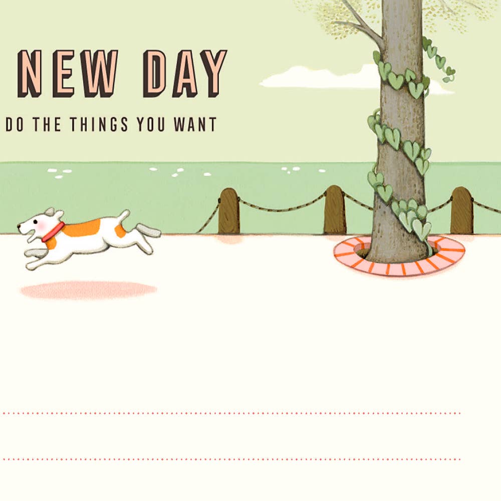 JooJoo Paper - To do List Notepad - Happy Puppy - To-Do Pad