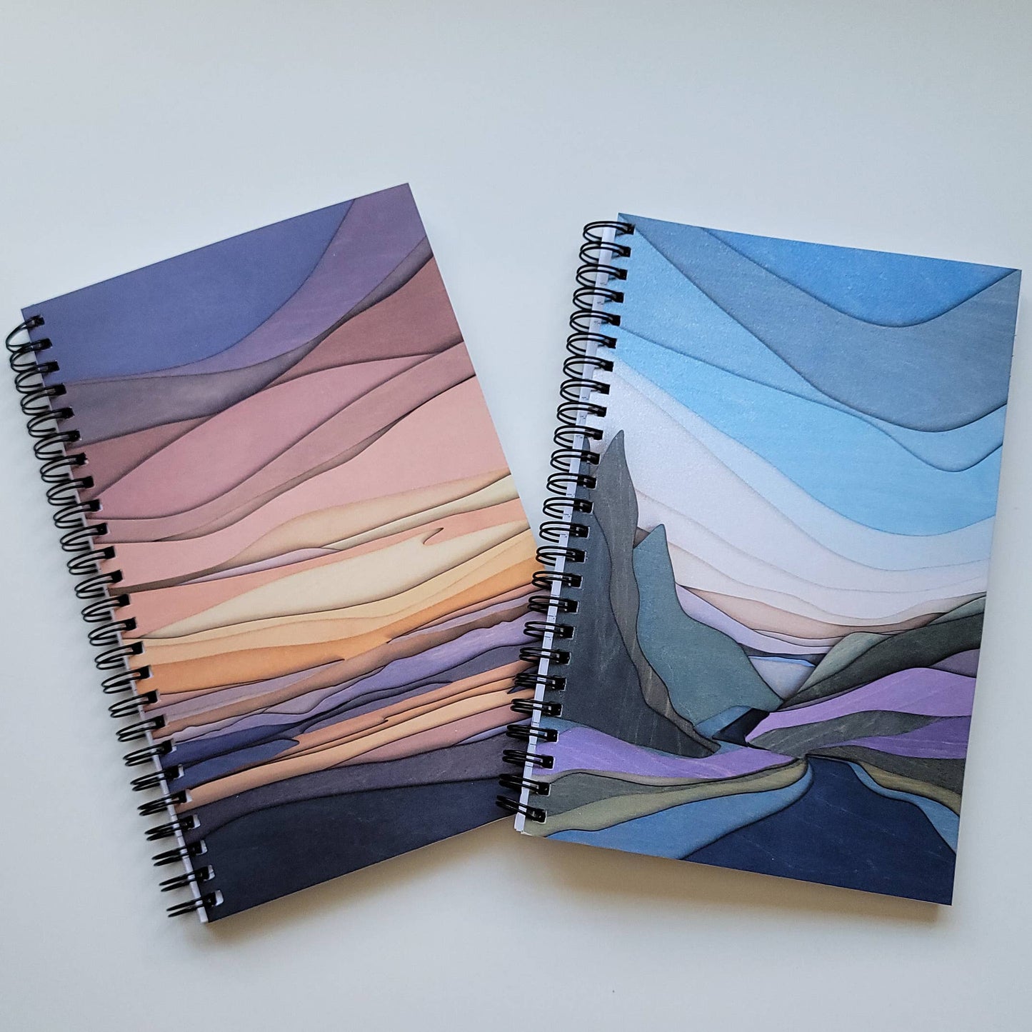 Notebook: Mountain Reflections