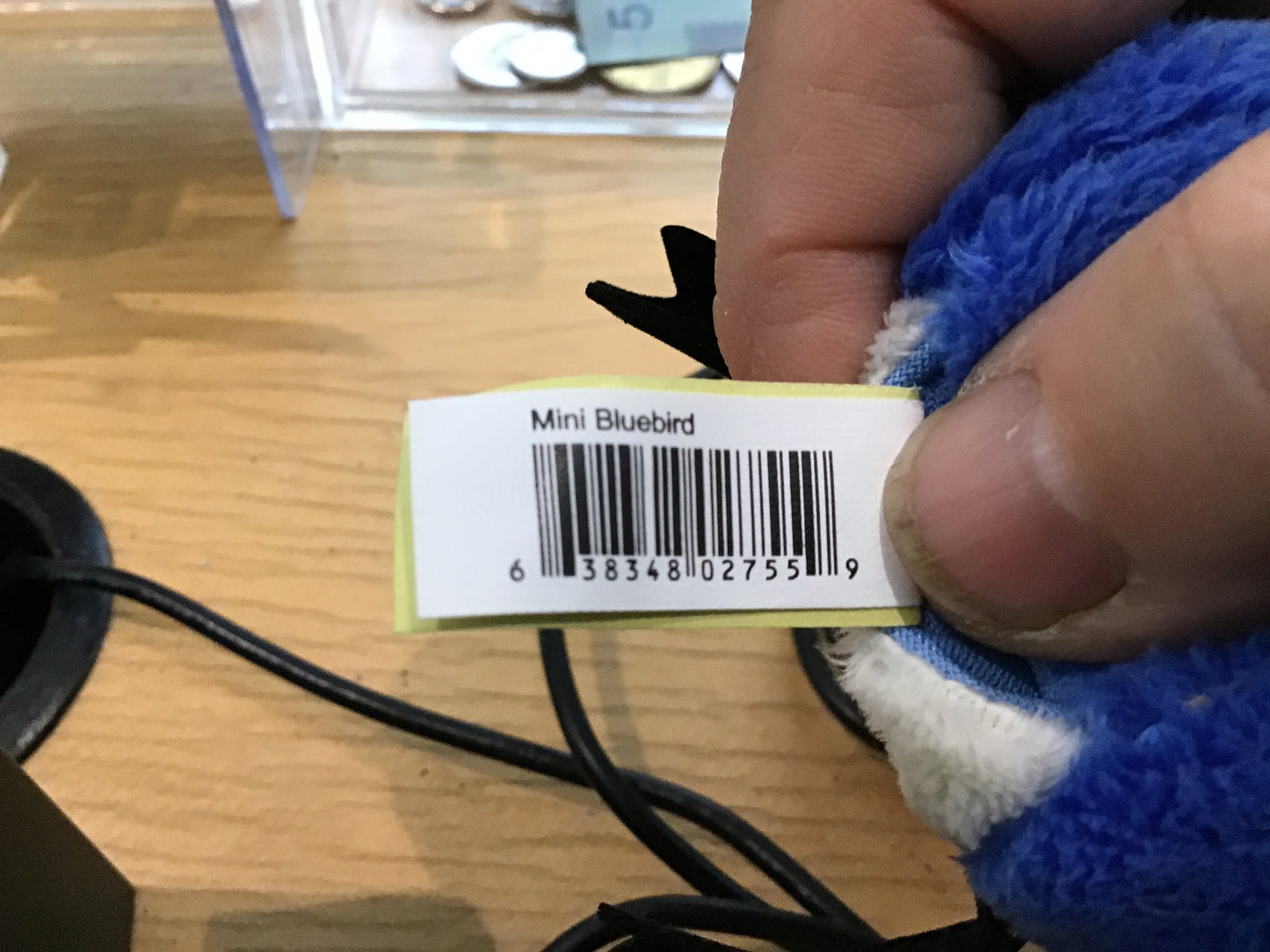 Mini Bluebird Finger Puppet