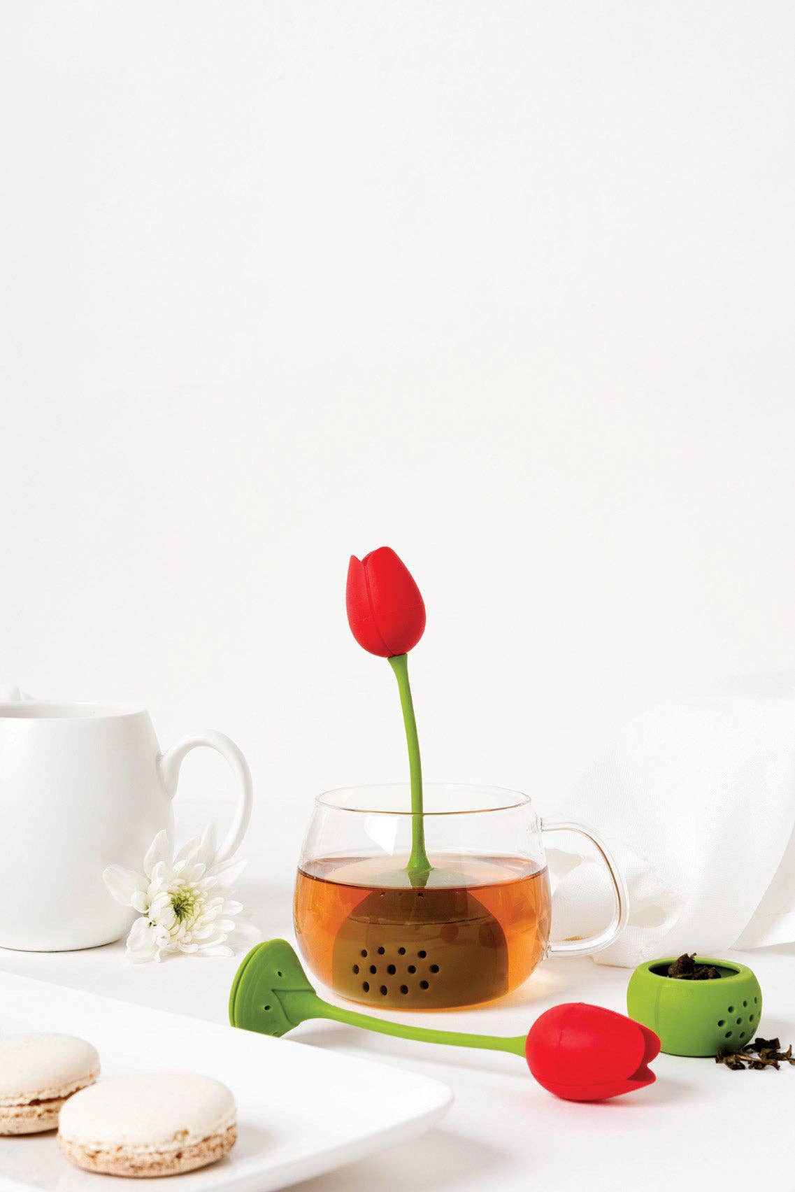 Canadian Gift Concept - OTOTO Red Tulip Tea Infuser