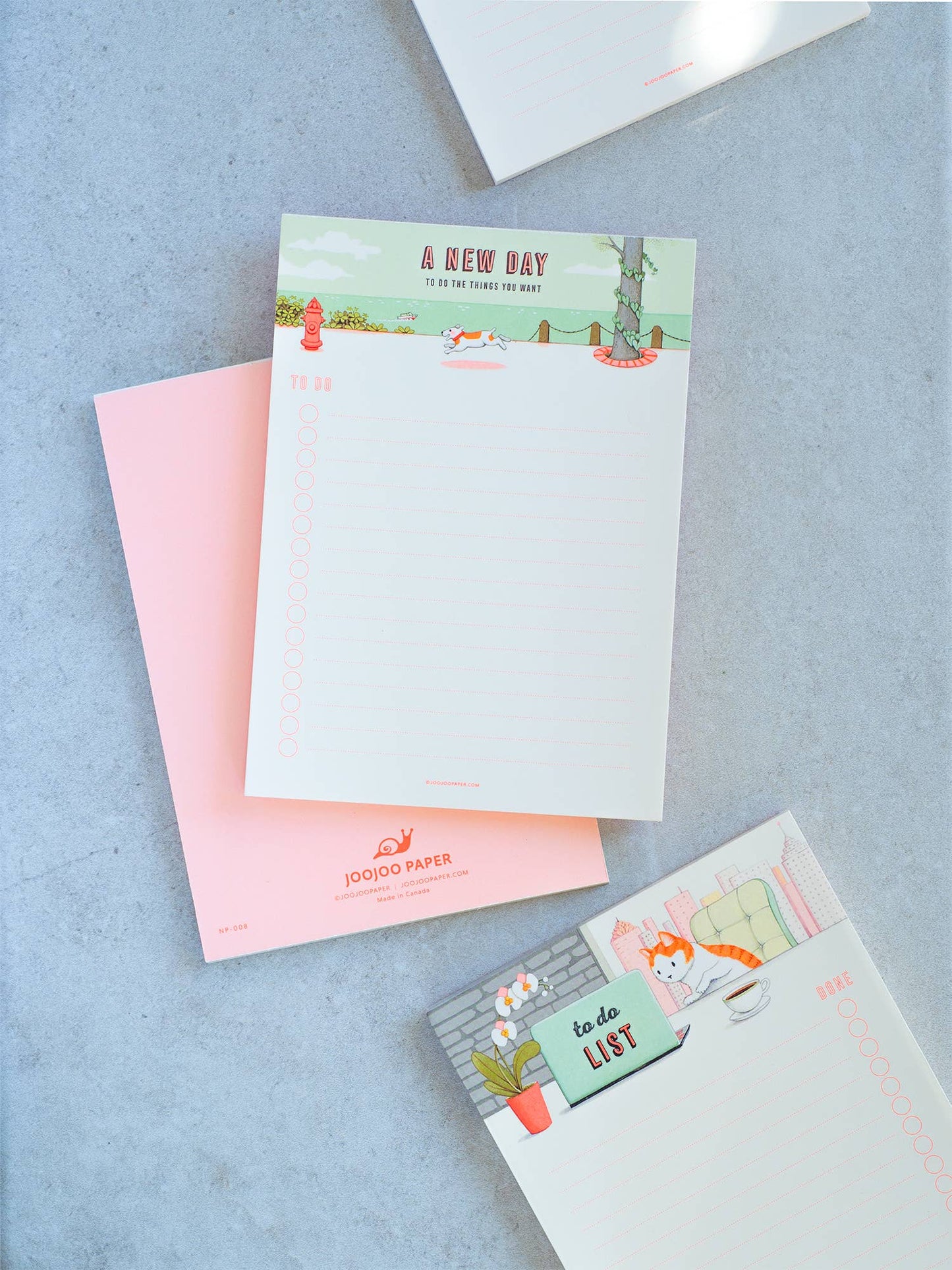 JooJoo Paper - To do List Notepad - Happy Puppy - To-Do Pad