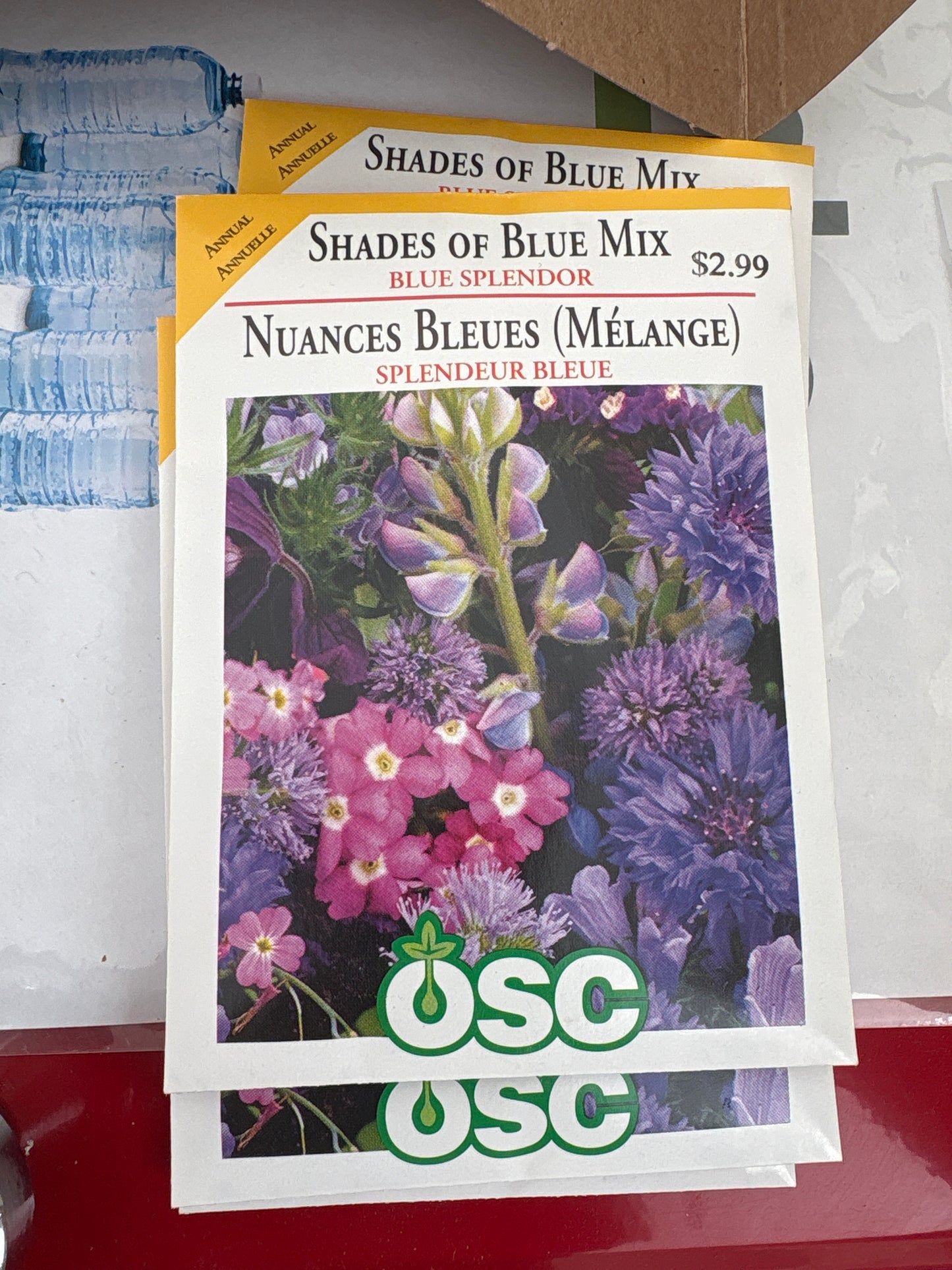 Shades of blue mix blue splendor seeds
