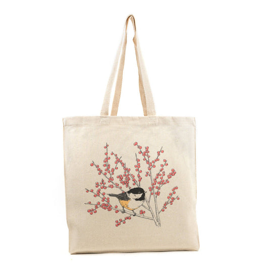 Tote Bag: Black-Capped Chickadee