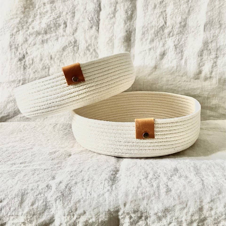 Rope Tray Off White