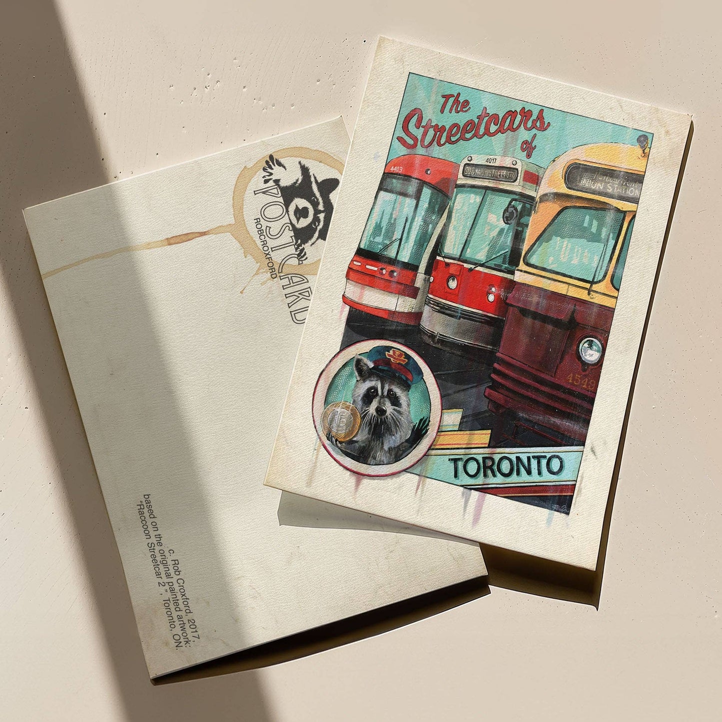Streetcars of Toronto Postcard 5" X 7"