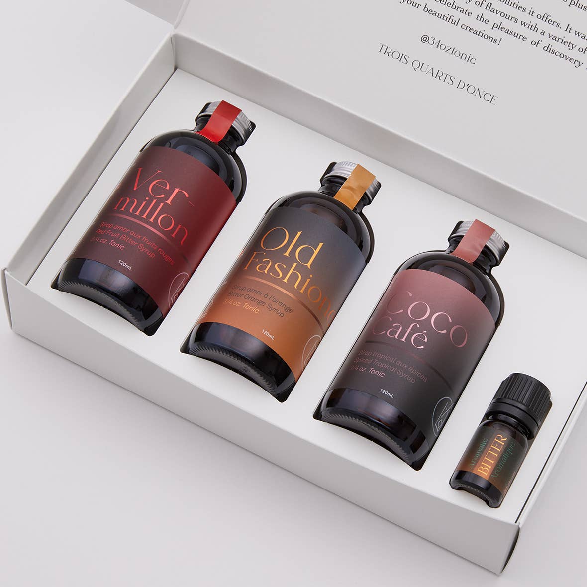 3/4 oz. Tonic - Experimental Cocktail Kit for Dark Spirits