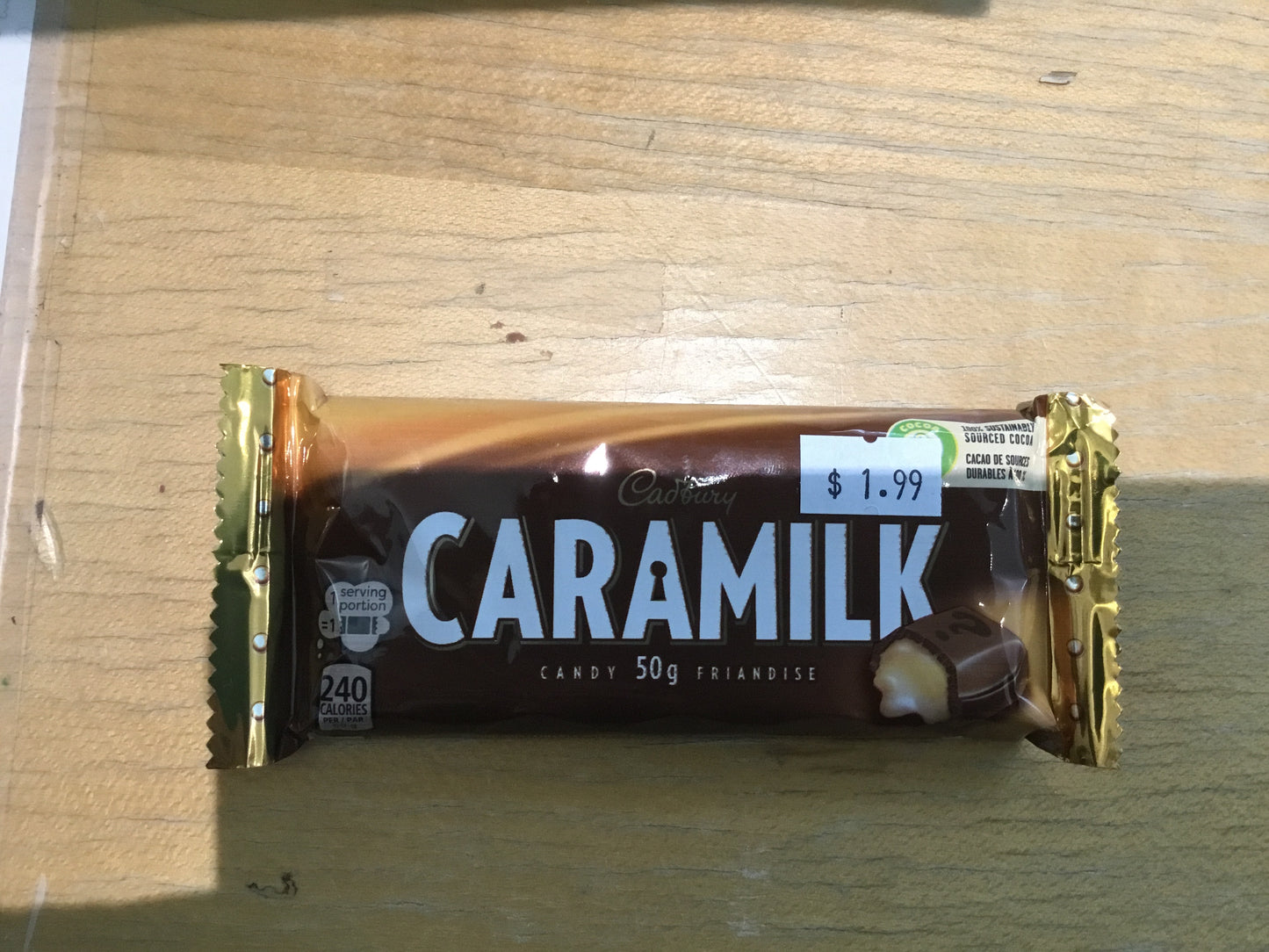 Chocolate Bar Caramilk
