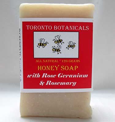 Toronto Botanicals Honey Soap -Rose Geranium