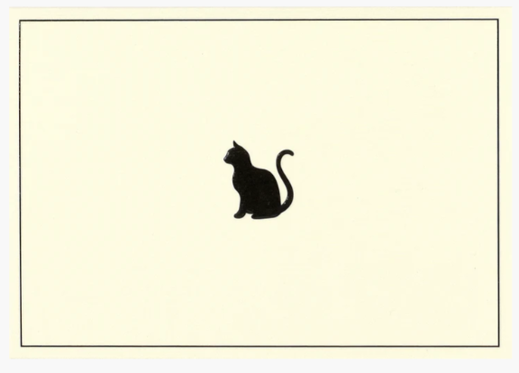 Black Cat Greeting Cards
