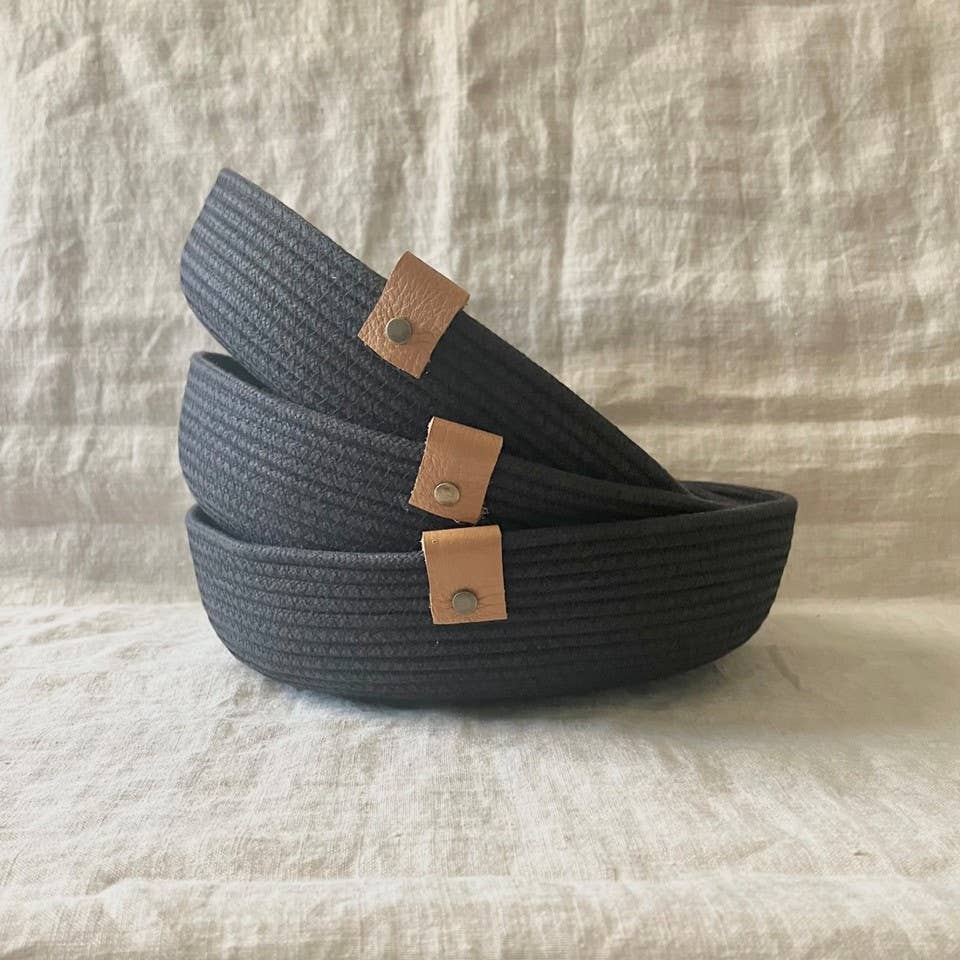 Black Rope Tray