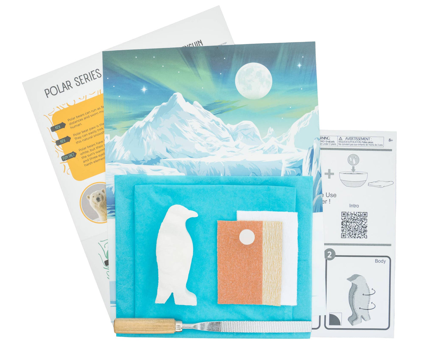 Penguin Alabaster carving kit
