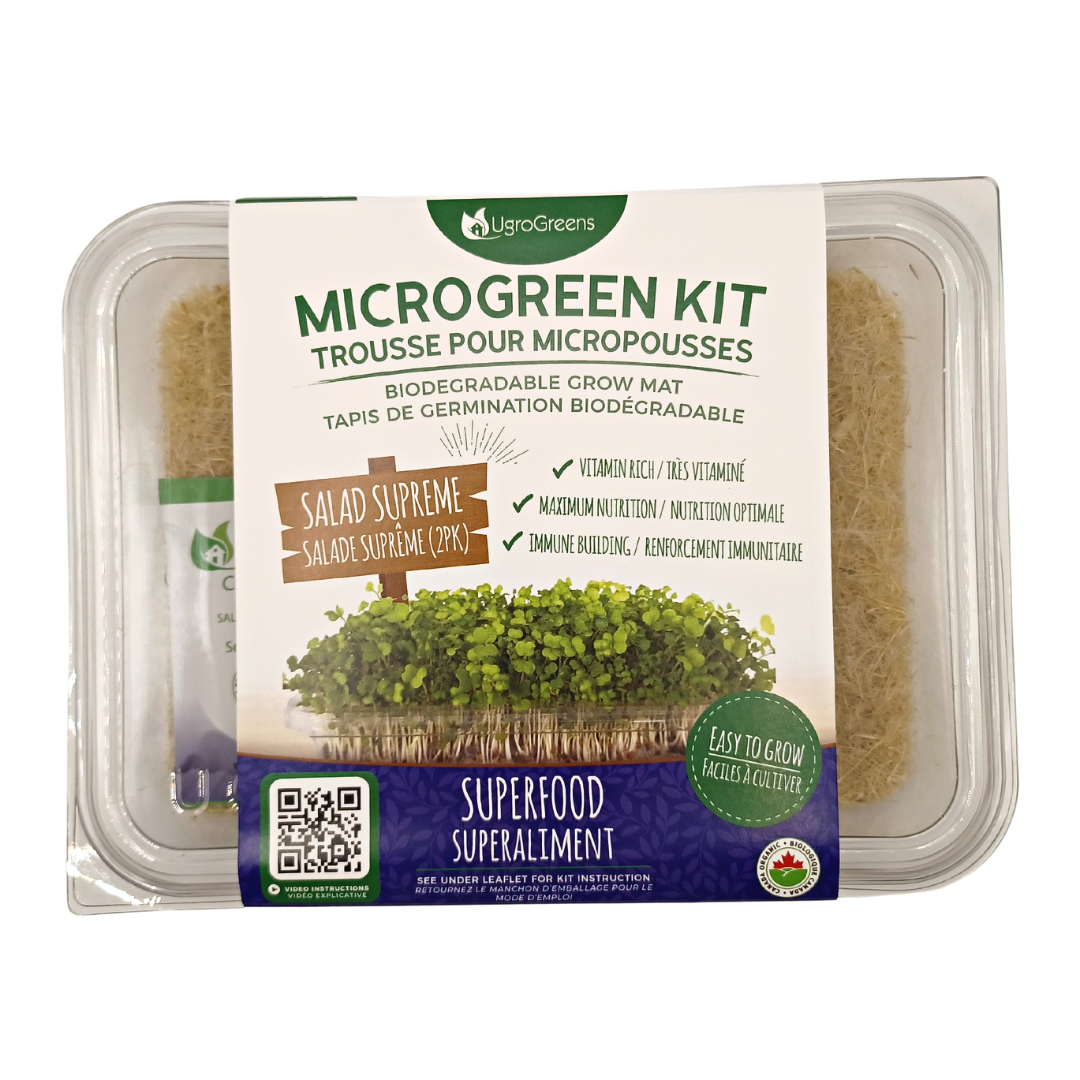 UgroGreens Ltd. - Salad Supreme Microgreen Grow kit.