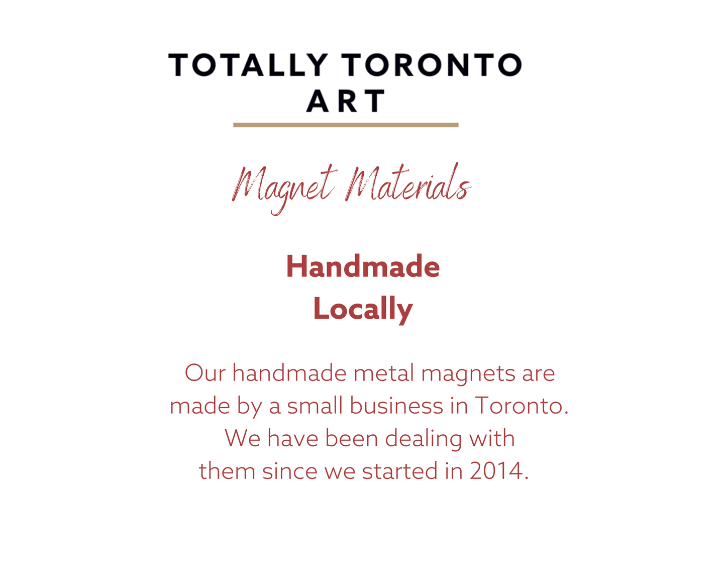 Totally Toronto Art/Sassy City Studio - Toronto City Hall Fridge Magnet | Rob Croxford: 2.50 X 3.50"