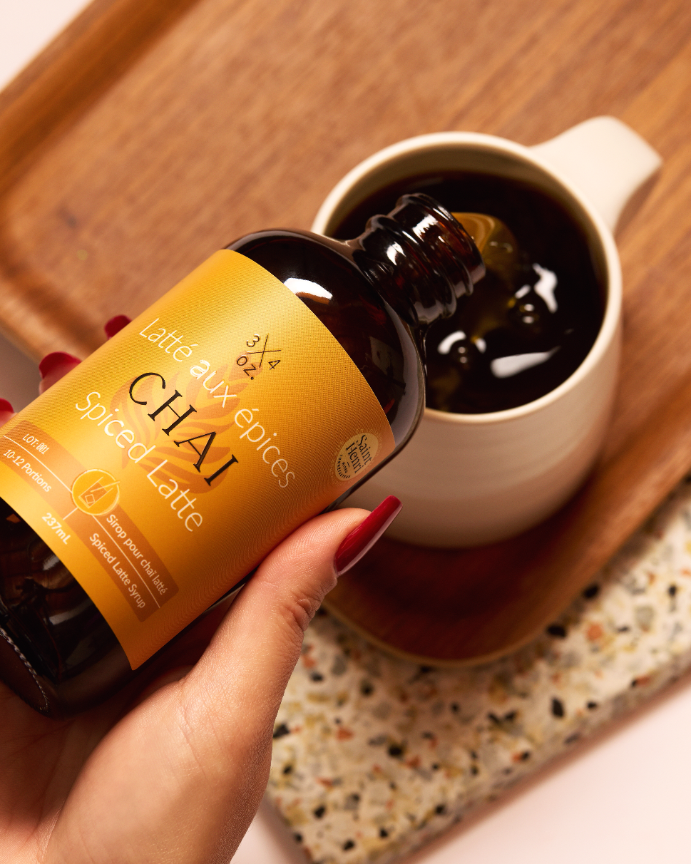 3/4 oz. Tonic - Chai Spiced Latte Syrup 237ml