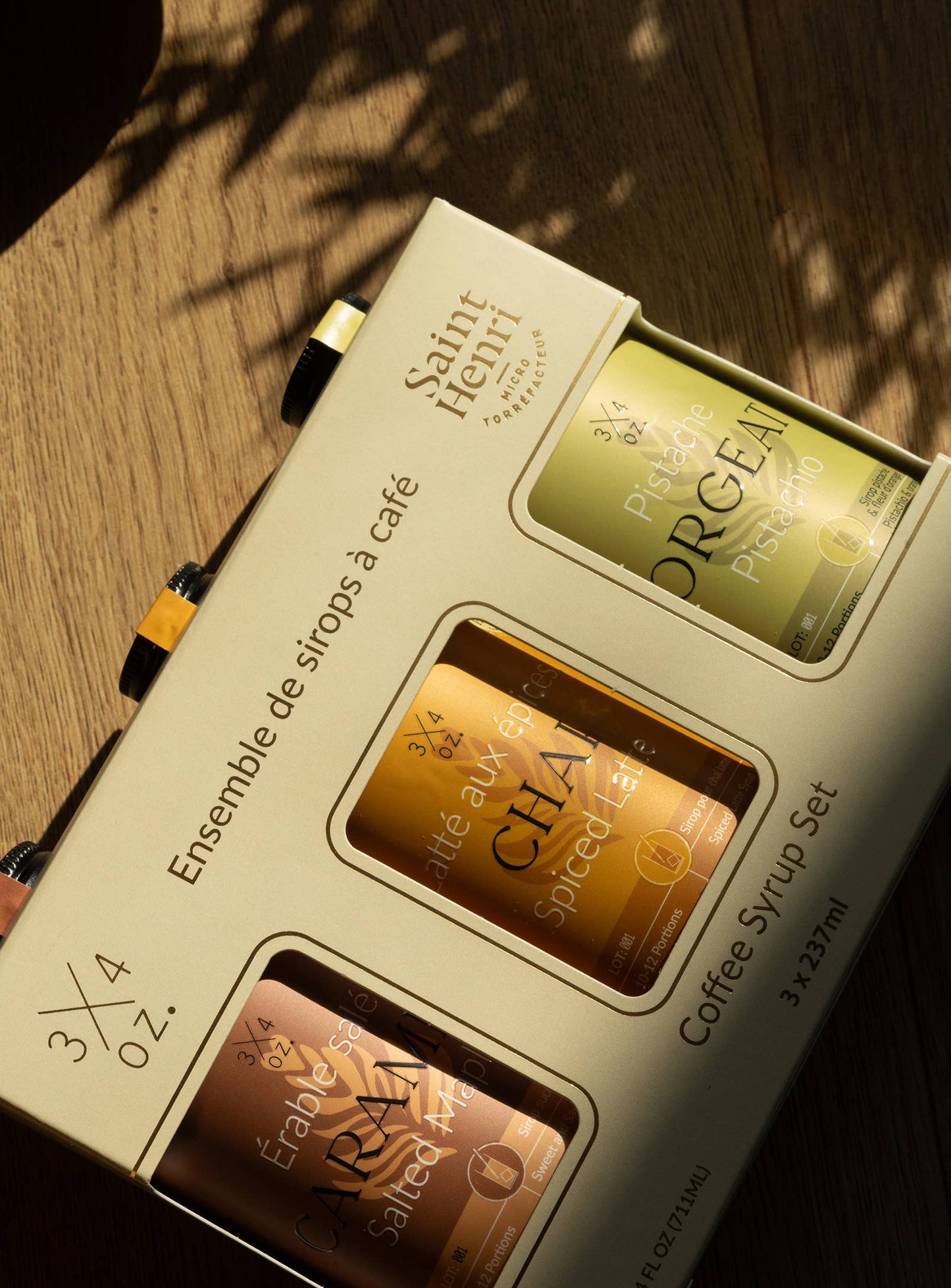 3/4 oz. Tonic - Coffee Syrup Set