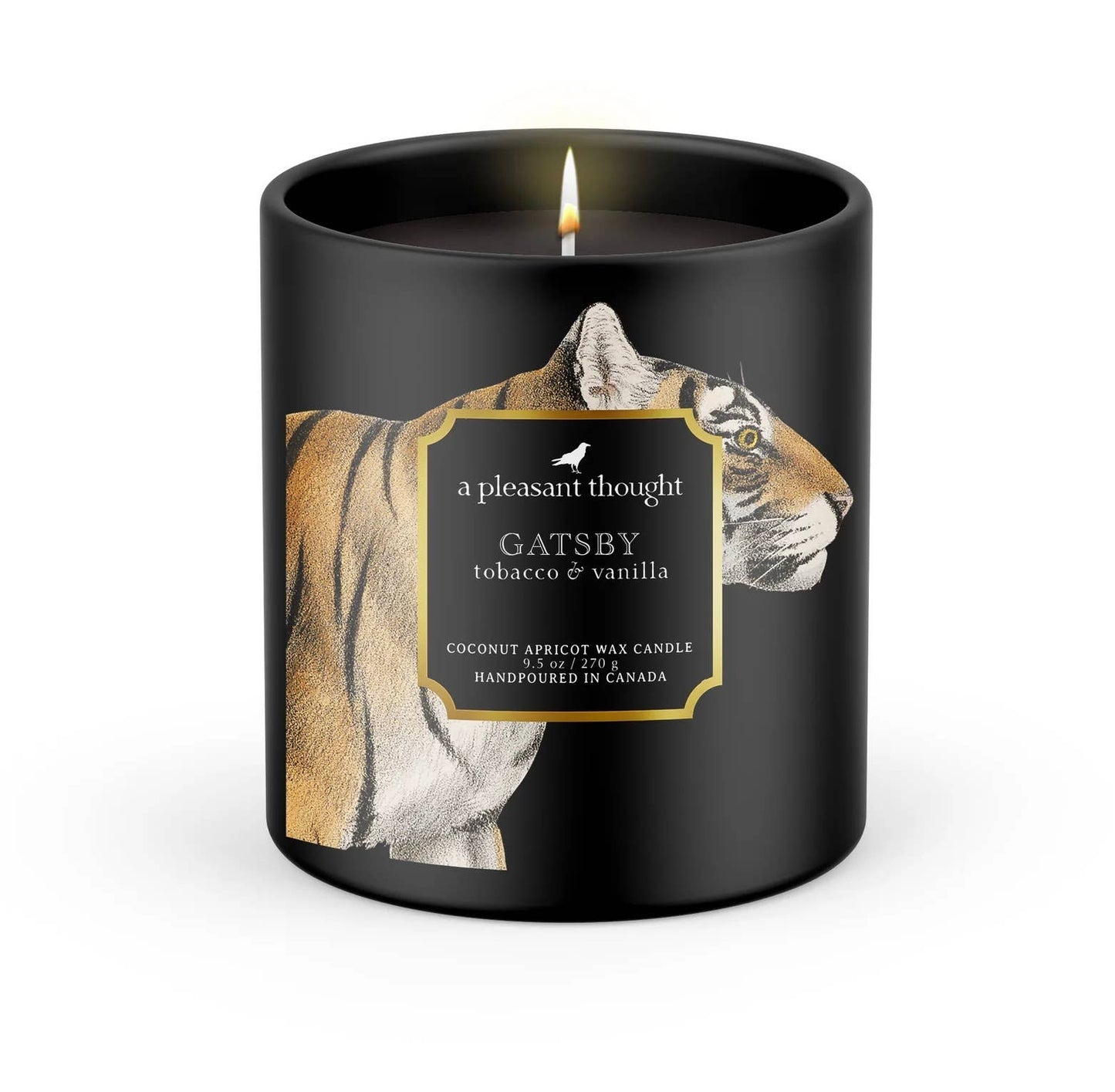 GATSBY | TOBACCO & VANILLA | RAVEN CANDLE: Cotton