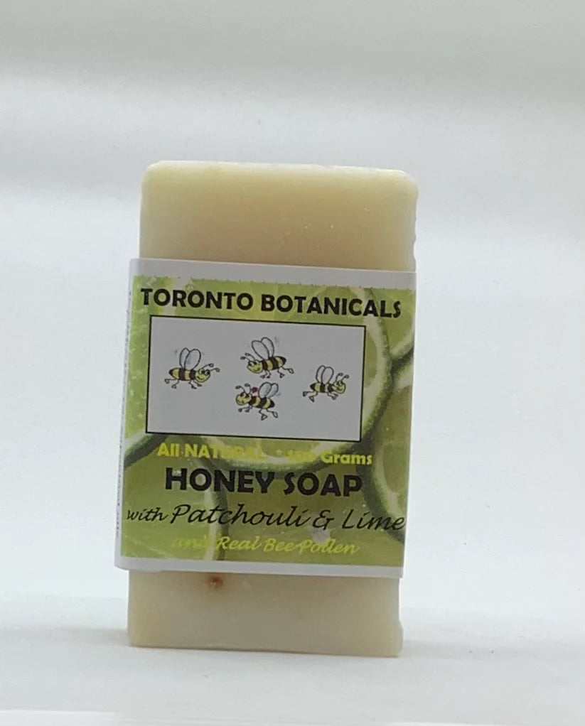 Toronto Botanicals Honey Soap - Petchouli & Lime