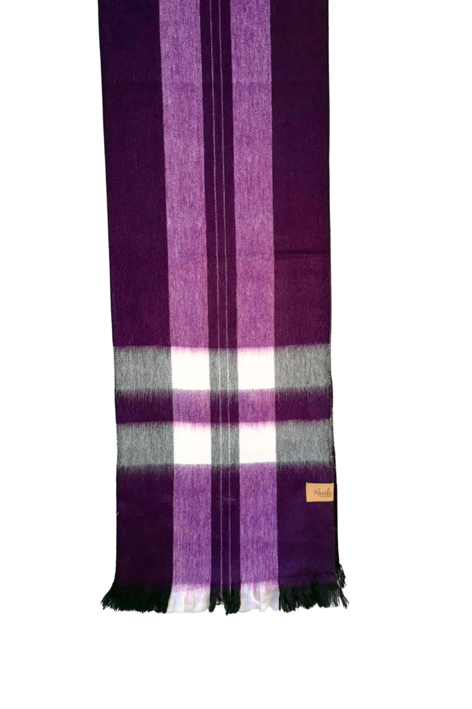 Uptown Purple Alpaca Scarf
