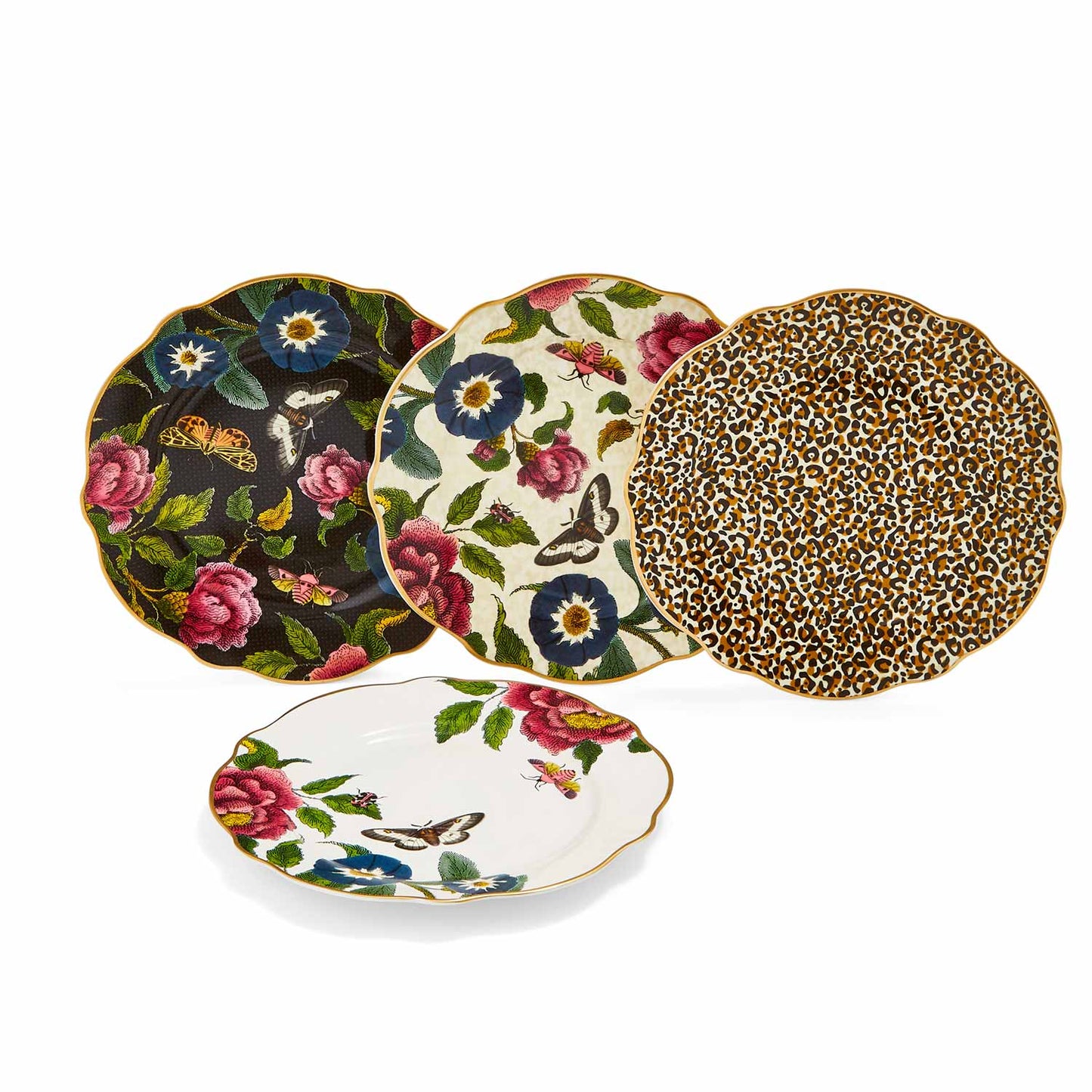 Creatures of Curiosity Cake Plates s/4