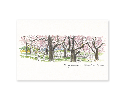 Toronto High Park Postcard