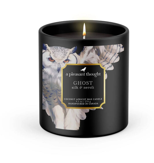 A Pleasant Thought - GHOST | SILK & NEROLI | RAVEN CANDLE: Cotton