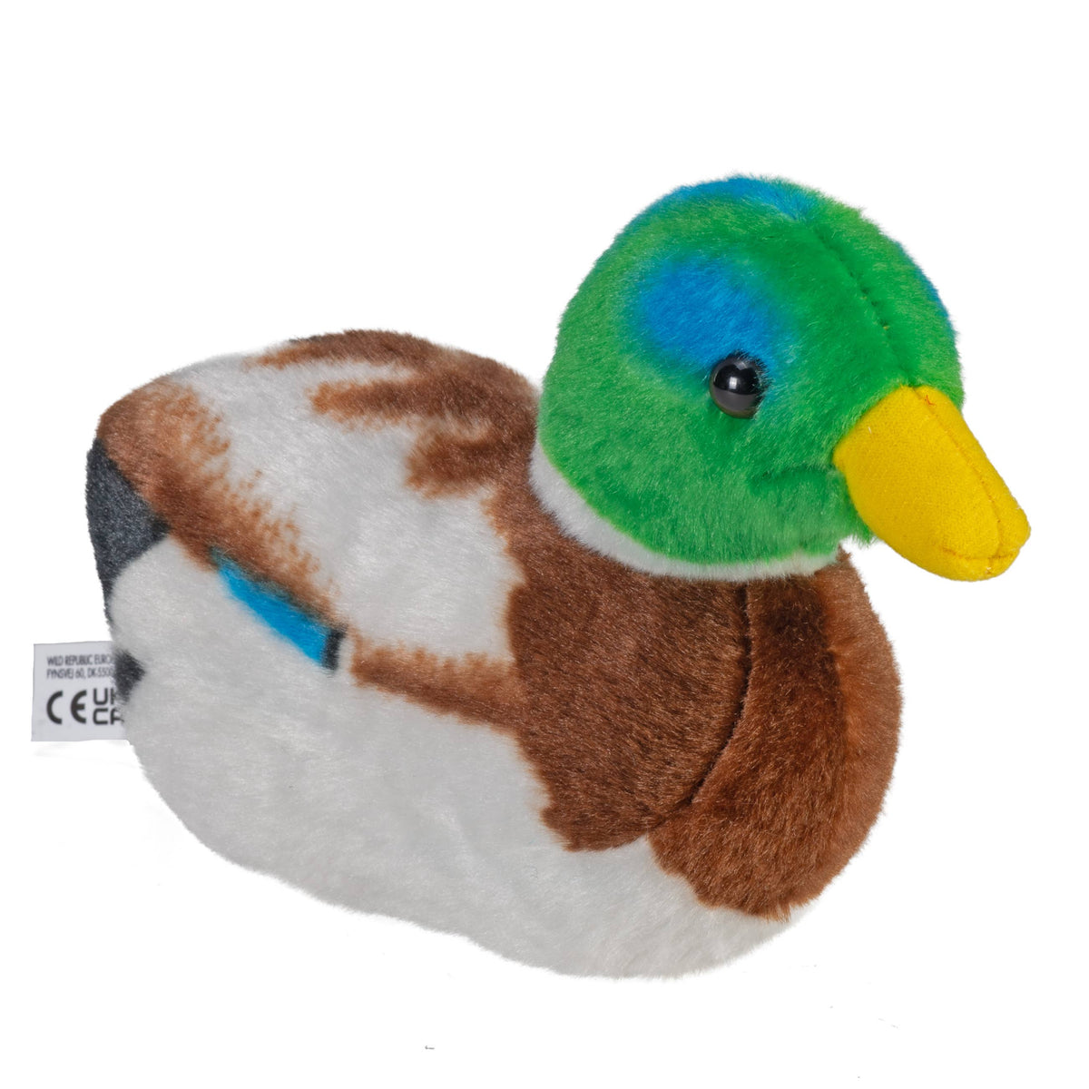 Wild Republic - Audubon II Mallard Duck Stuffed Animal W Sound 5.5"