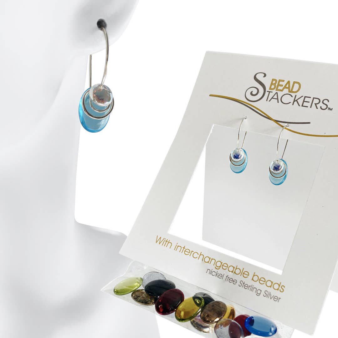 Conversations in Jewellery - LT26  - Earrings come with 9 interchangeable colours.