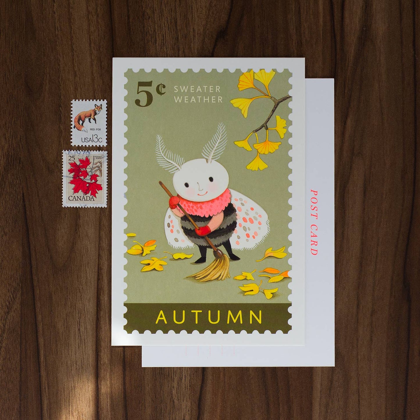 JooJoo Paper - Autumn Soft Sweep Postcard