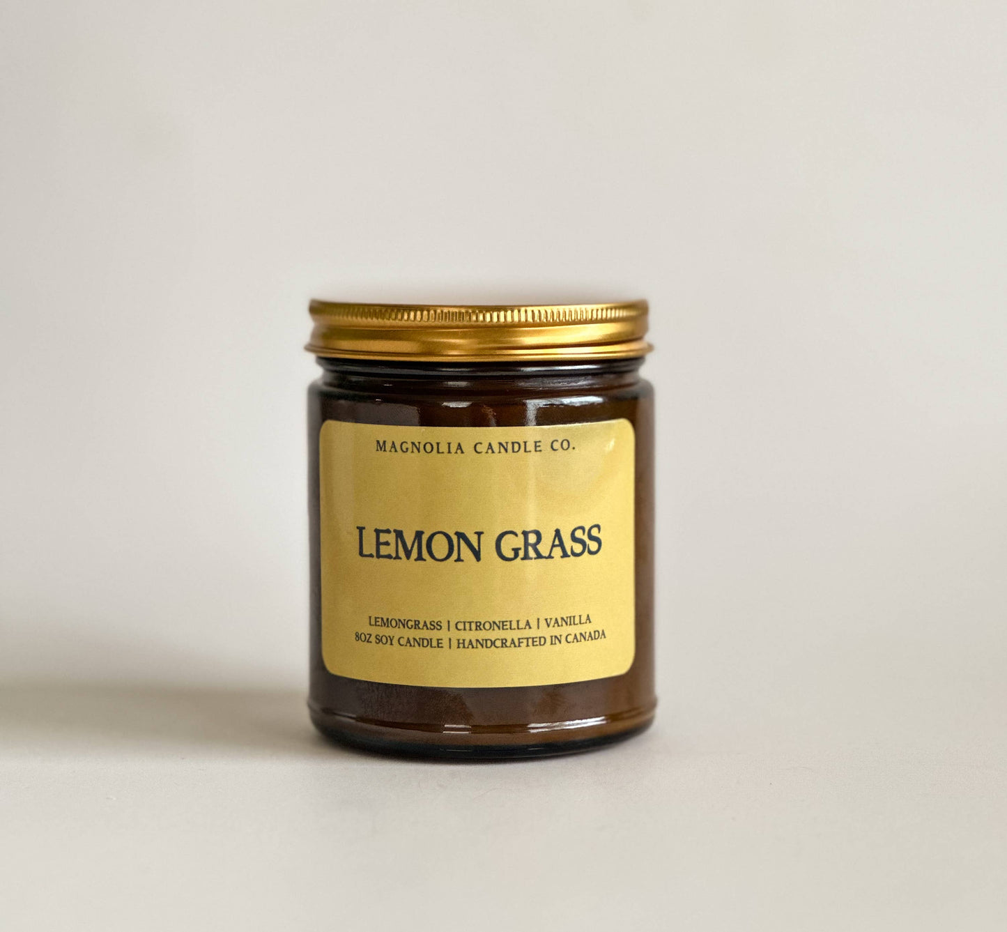 Magnolia Candle Company - Lemon Grass | Summer | Spring Candle 8oz