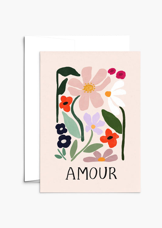 Mimi & August - Amour Greeting Card