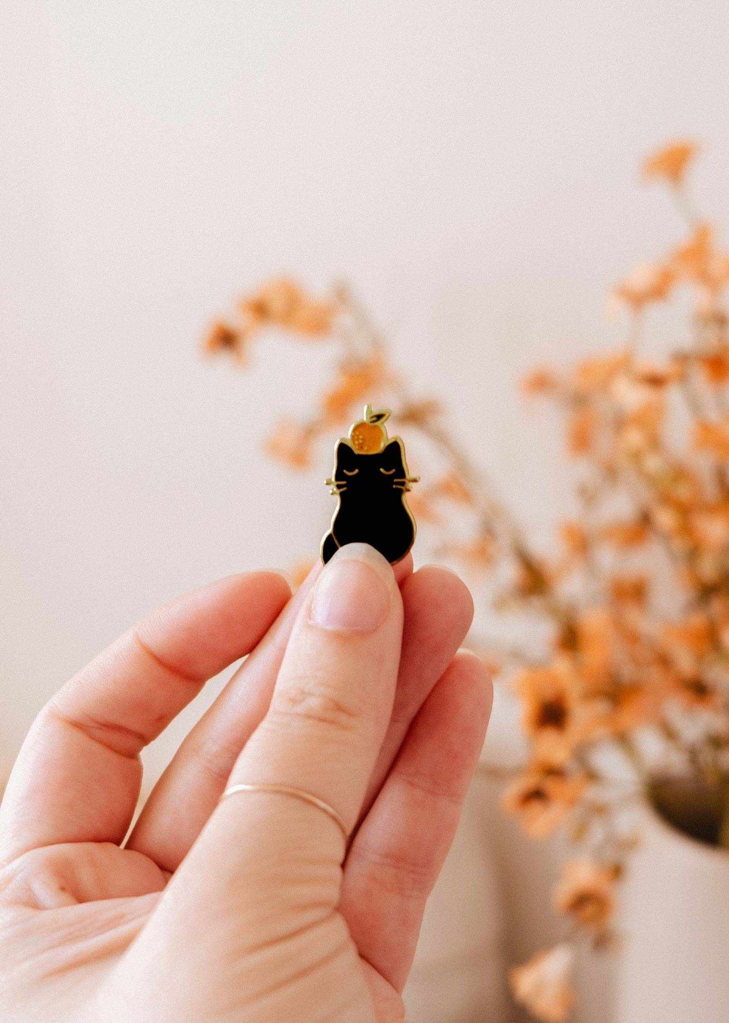 Mimi & August - Clementine Cat Enamel Pin