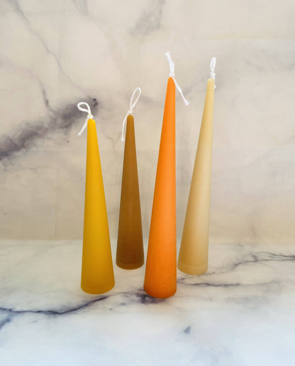 Beeswax Candle: Raspberry / Small