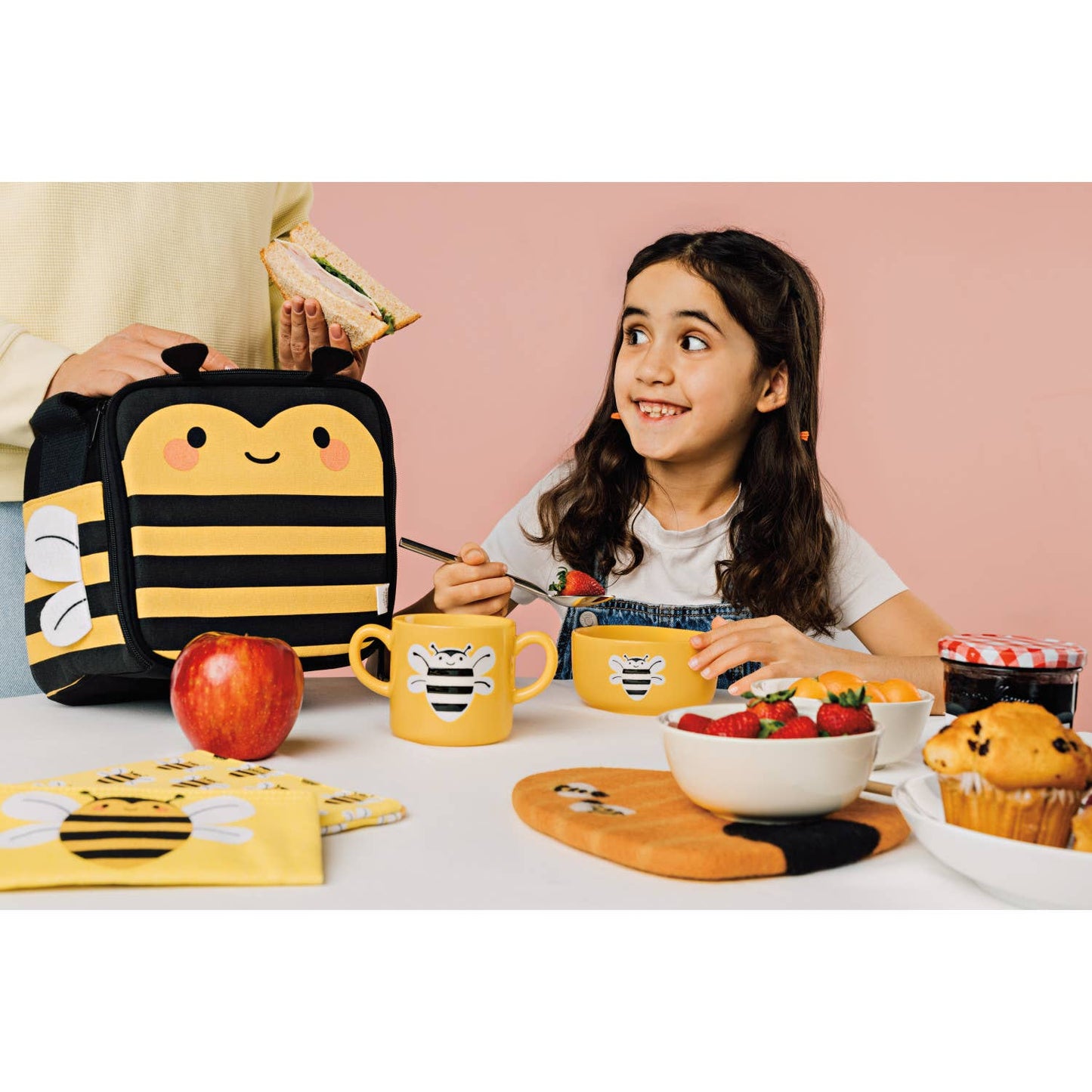 Danica Brands - Bumblebee Double-Handle Mug