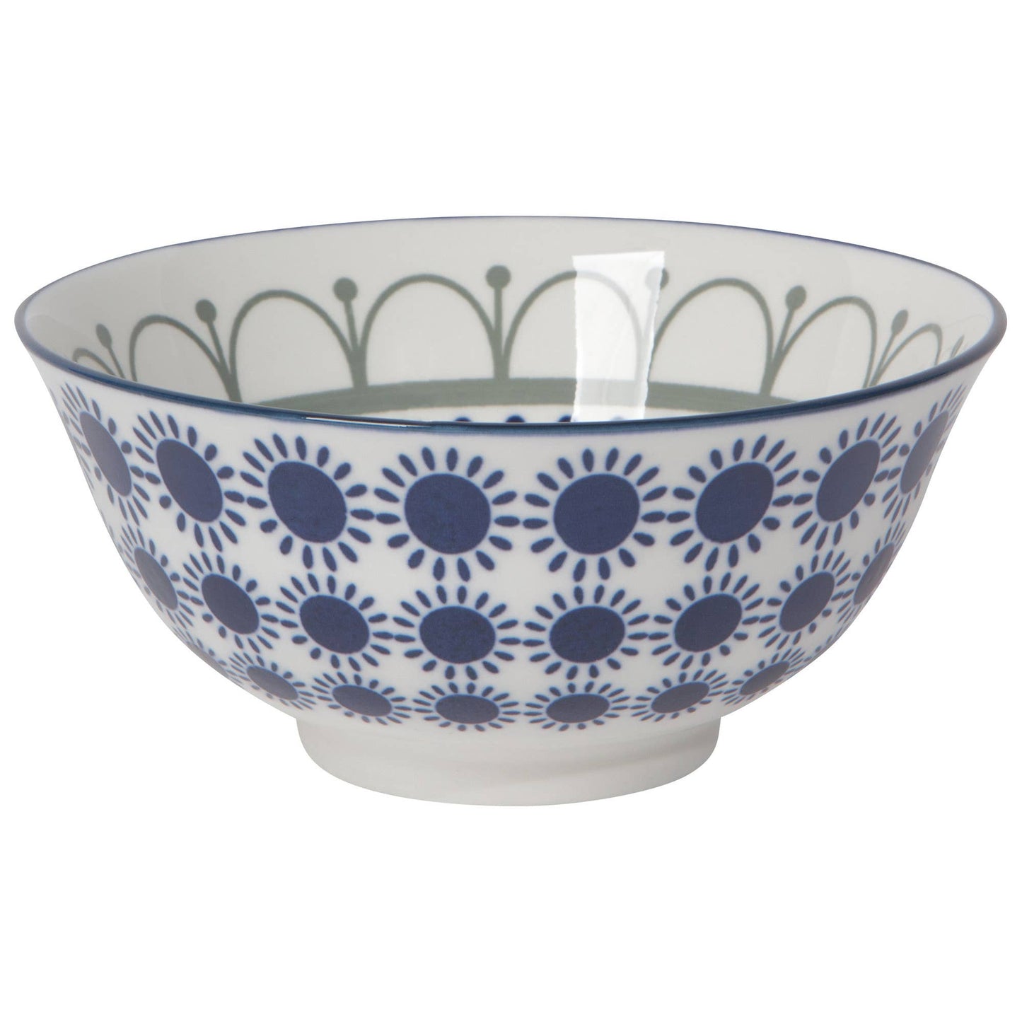 Danica Brands - Black Navy Sun Stamped Bowl 6 Inch