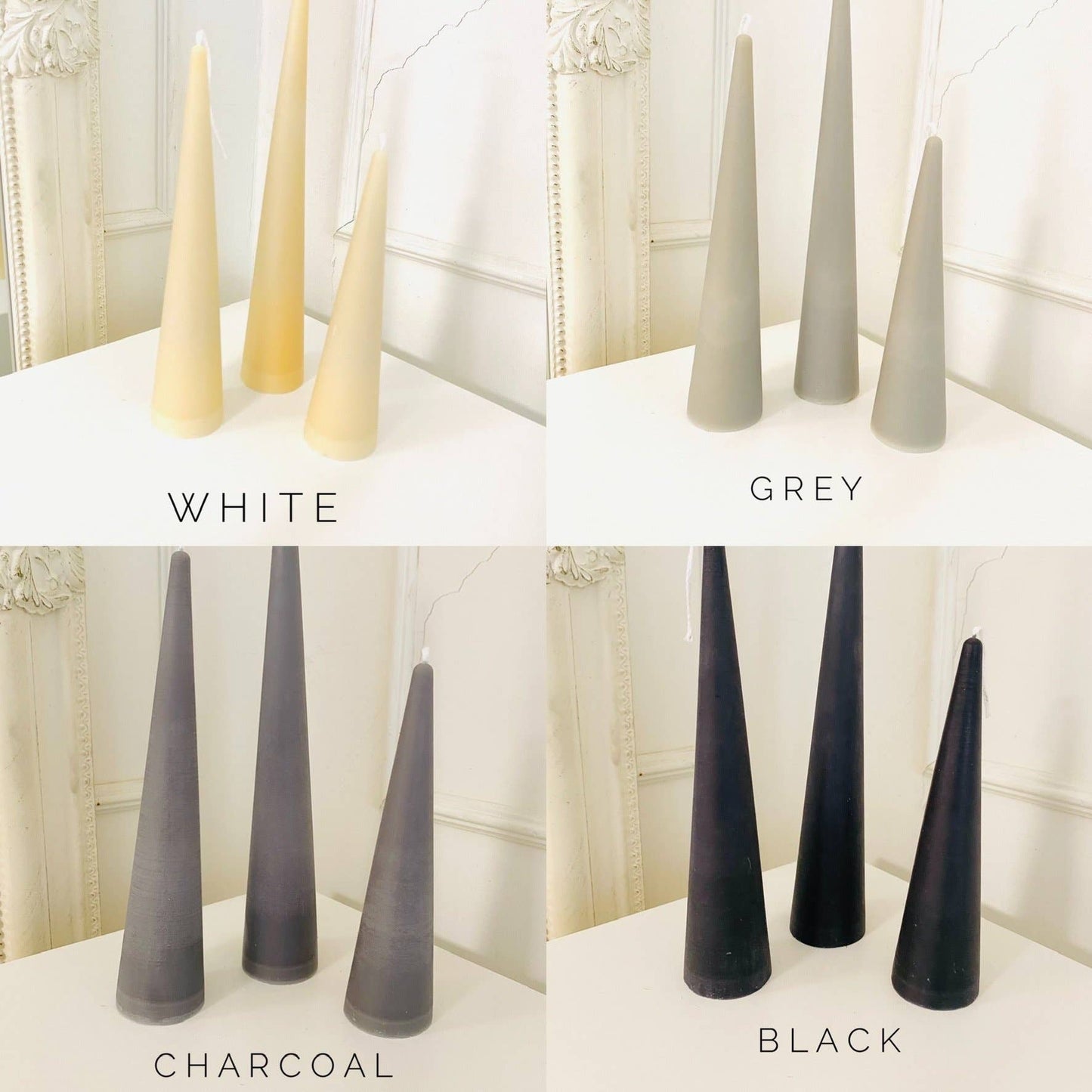 Beeswax Candle: Olive / Large