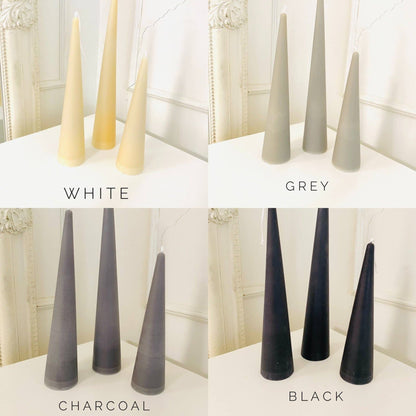 Beeswax Candle: Olive / Large