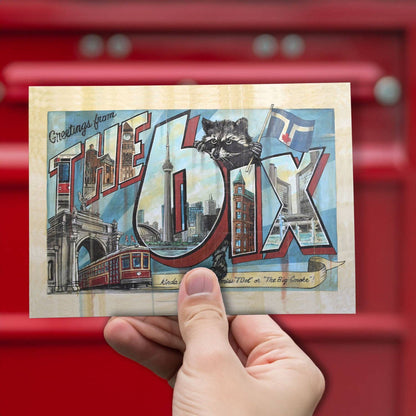 The 6ix Toronto Postcard 7" X 5"
