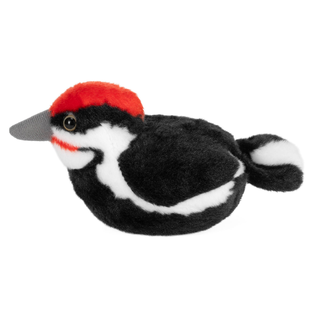 Wild Republic - Audubon II Pileated Woodpecker Stuffed Animal W Sound 5.5"