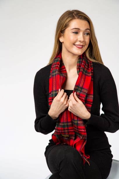 Patrick King Woollen Company - Royal Stewart Lambswool Scarves