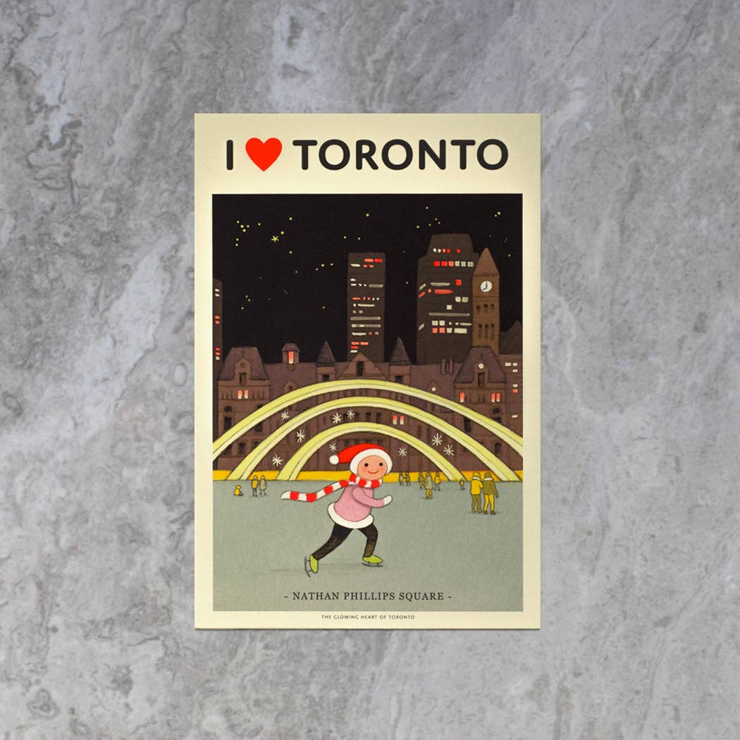 JooJoo Paper - Toronto Nathan Phillips Sq Postcard