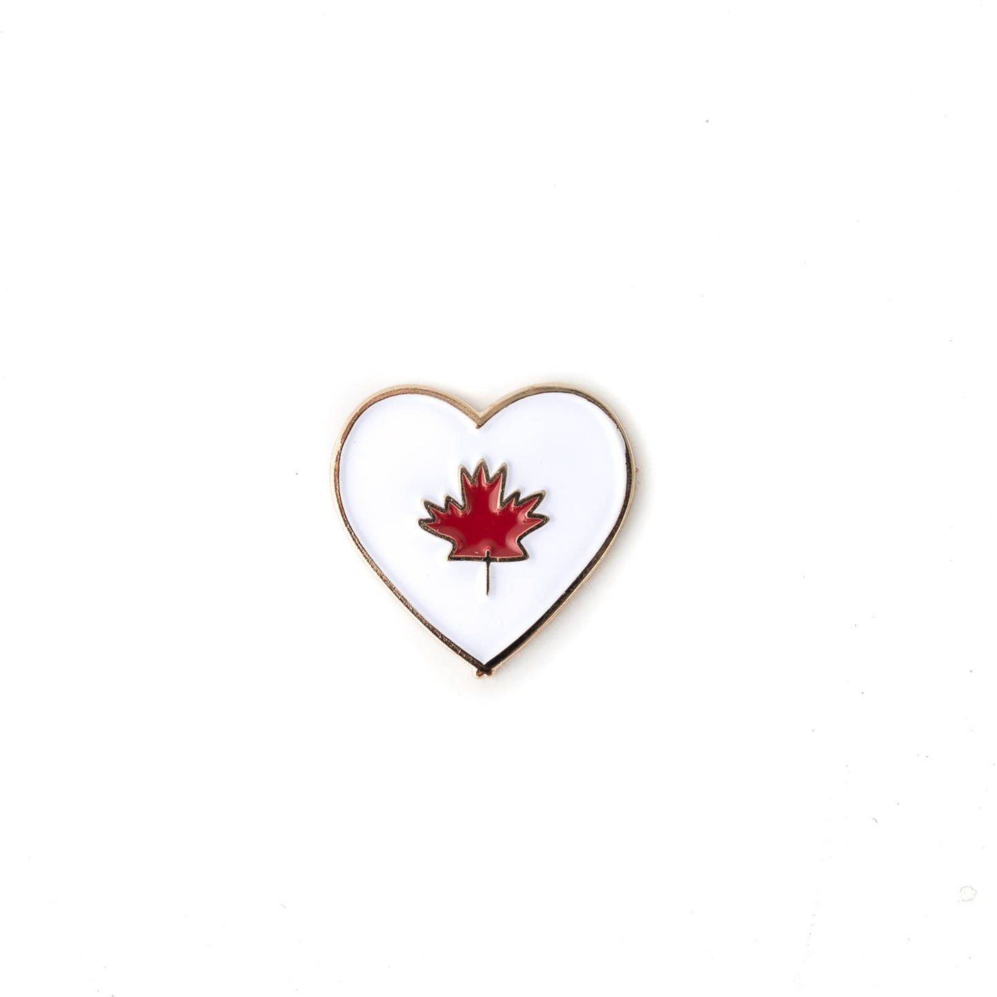 carolyndraws - Canada Heart Enamel Pin