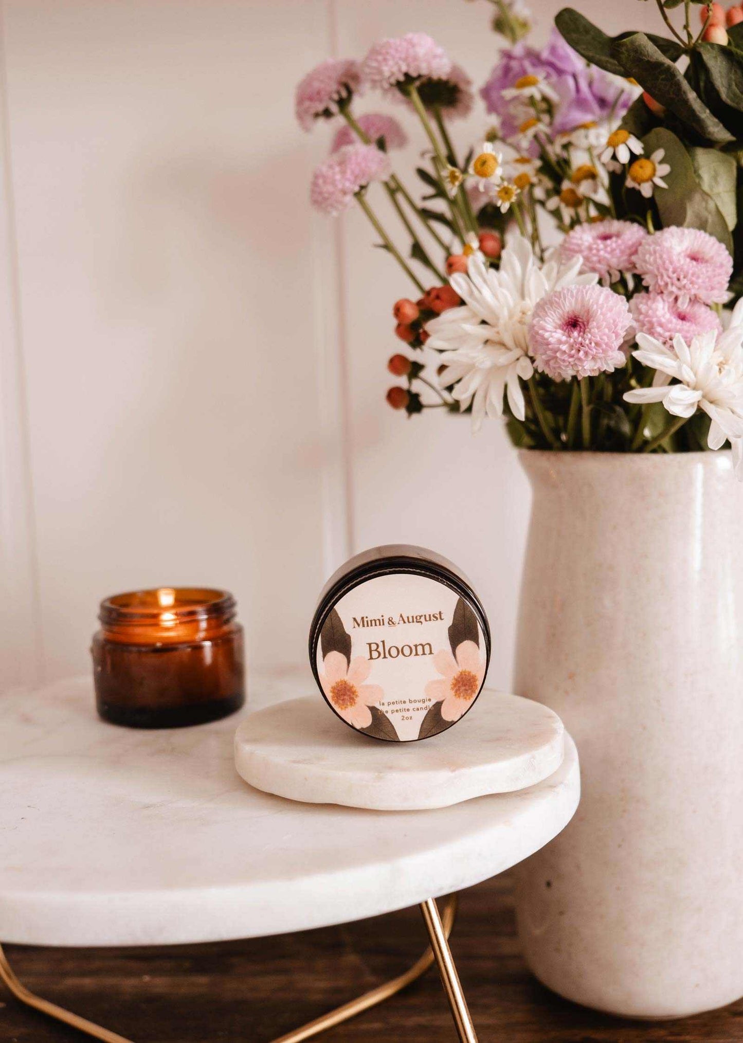 Mimi & August - Bloom – 2 oz Soy Candle: 2 oz