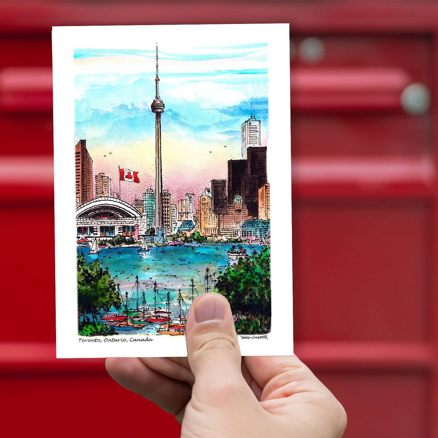 Toronto CN Tower Postcard