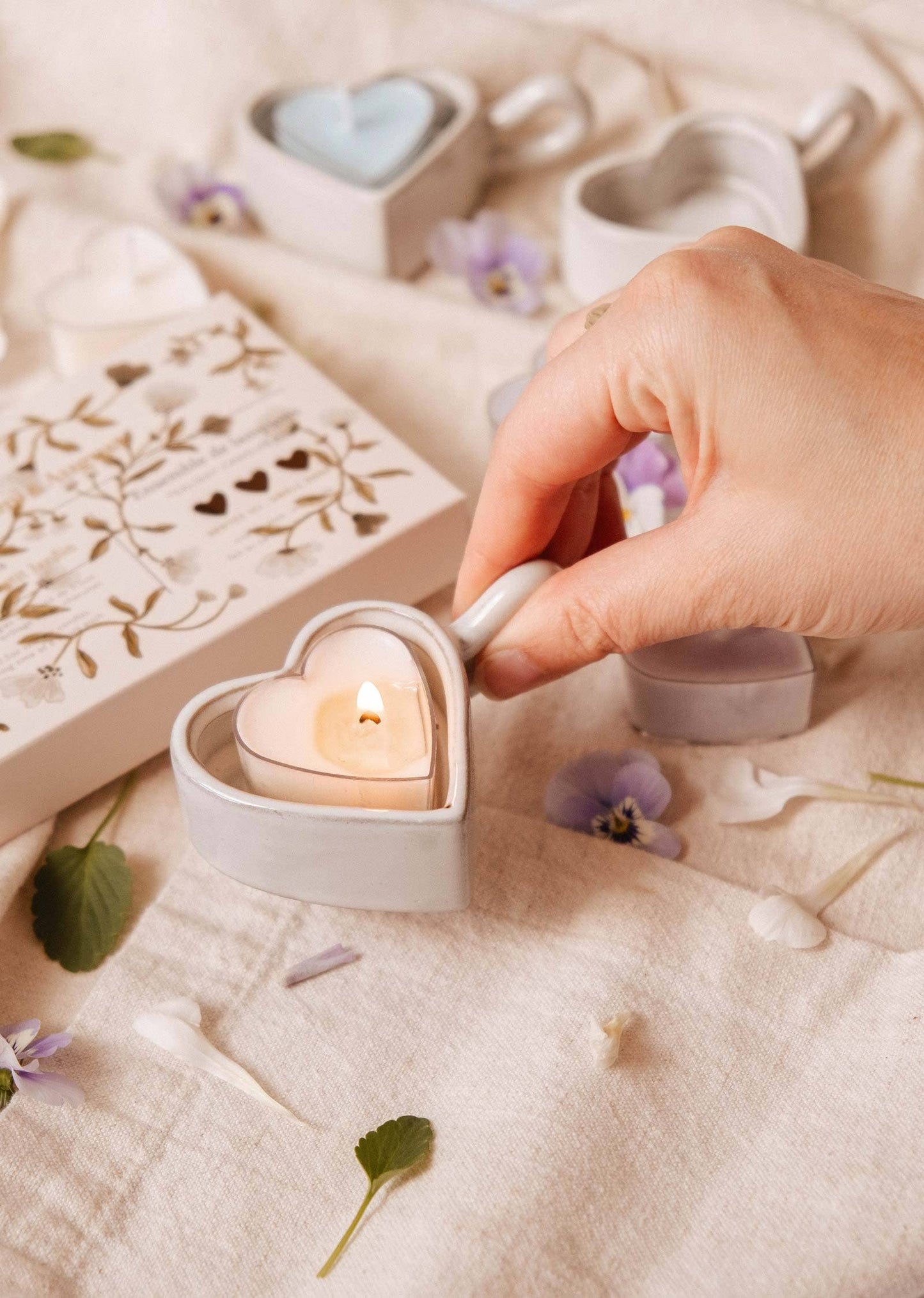 Mimi & August - Heart & Glow - Tealight Holder